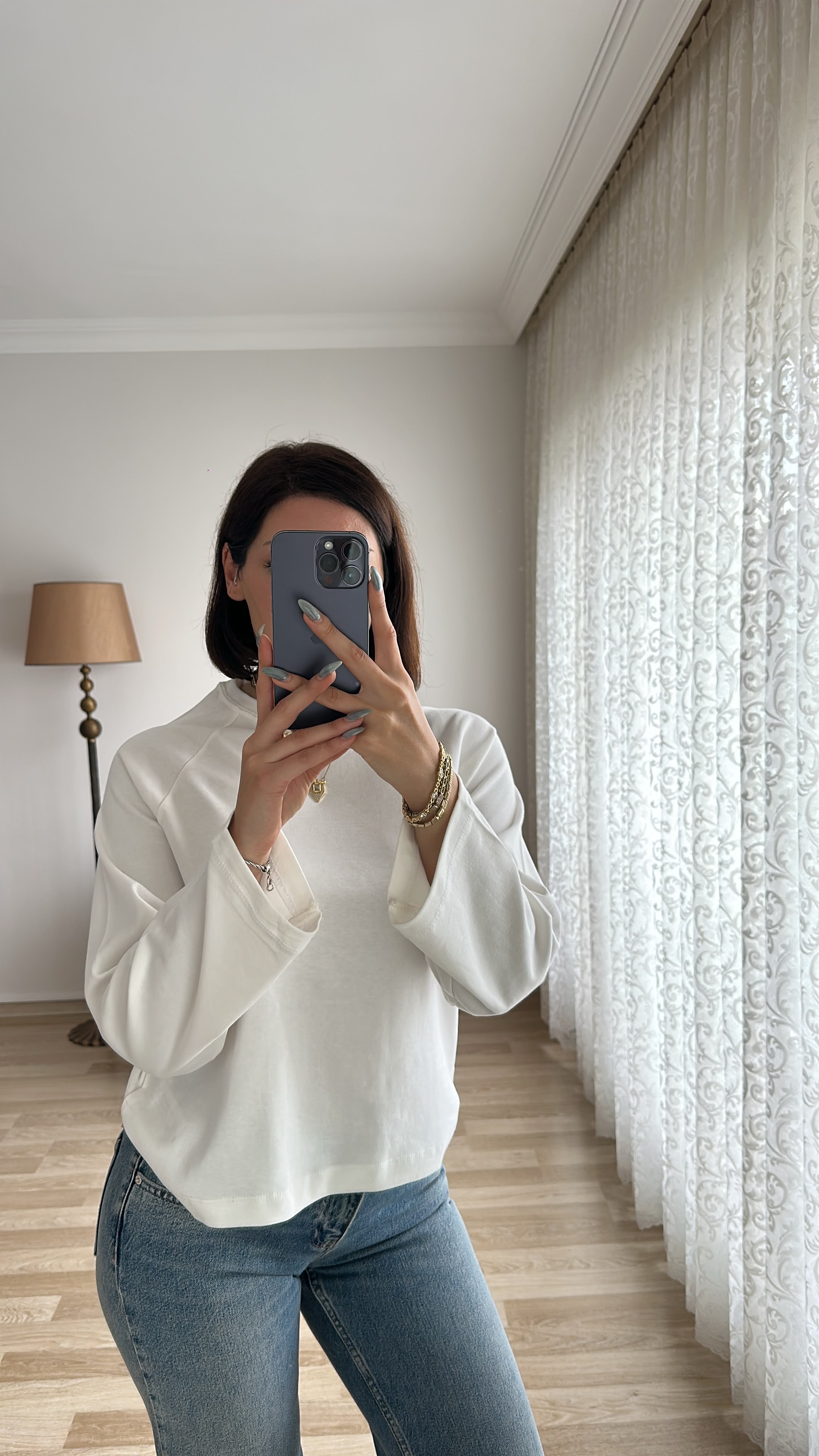 Aura Drape Saten Midi Elbise