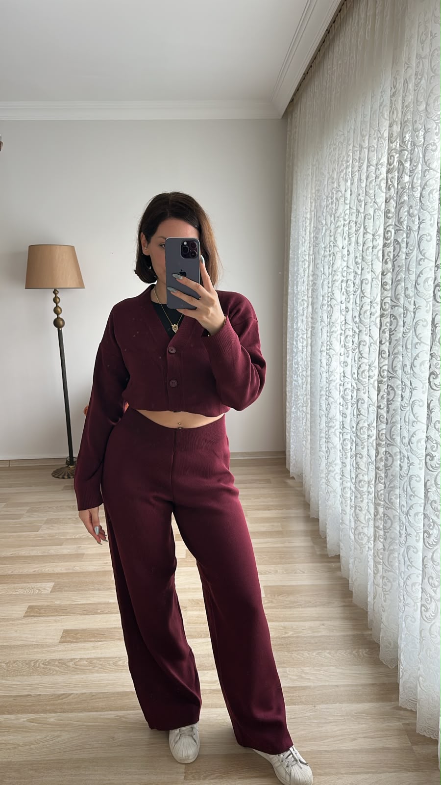 Bordo Triko Takım - Görsel 2