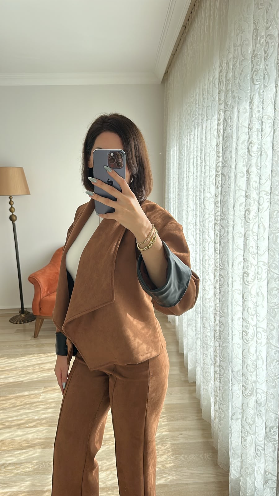 Taba Süet Takım - Görsel 3